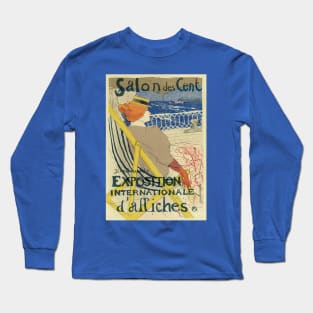 Salon des Cents by Toulouse Lautrec Long Sleeve T-Shirt